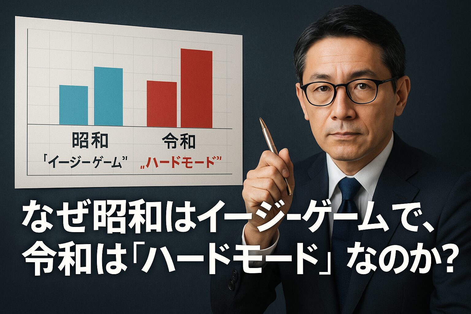 昭和と令和の世代間格差
